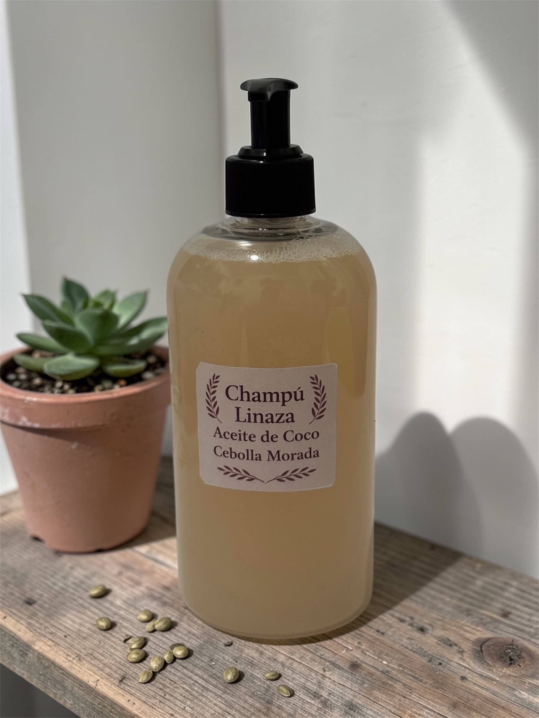 Champú de Linaza