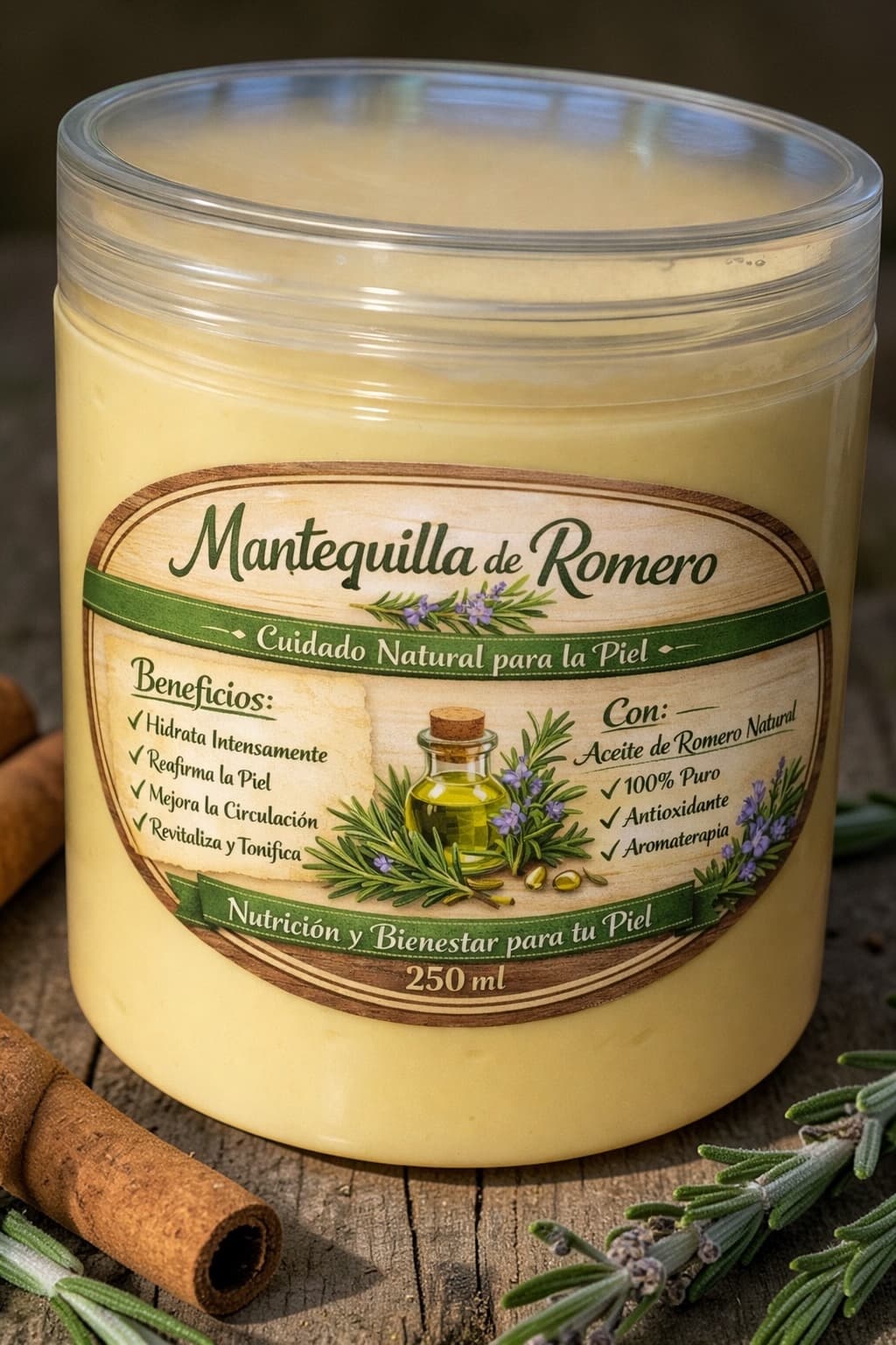 Mantequilla Corporal de Romero